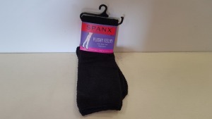 48 X BRAND NEW SPANX PLUSHY FEELY KNEE SOCKS SIZE REGULAR RRP $18.00 (TOTAL RRP $864.00)