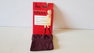 72 X BRAND NEW SPANX TOPLESS TROUSER SIZE REGULAR RRP $15.00 (TOTAL RRP $1080.00)