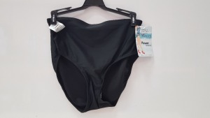 20 X BRAND NEW SPANX FULL COVERAGE BOTTOMS IN JET BLACK SIZE XL RRP $29.99 (TOTAL RRP $599.80)