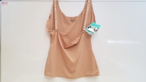 48 X BRAND NEW SPANX OPEN BUST CAMI IN NUDE SIZE 2X