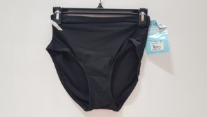 20 X BRAND NEW SPANX FULL COVERAGE BOTTOMS IN JET BLACK SIZE MEDIUM RRP $29.99 (TOTAL RRP $599.80)