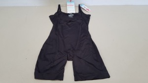 12 X BRAND NEW SPANX OPEN BUST MIDTHIGH BODY SHAPER IN BLACK SIZE 3X