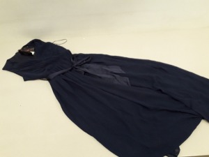 8 X BRAND NEW SHOWCASE DOROTHY PERKINS NAVY DRESSES SIZE 8 RRP £65.00 (TOTAL RRP £520.00)