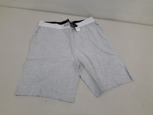 36 X BRAND NEW BURTON MENSWEAR LOUNGE SHORTS IN VARIOUS SIZES RRP £14.00 (TOTAL RRP £504.00)
