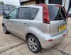 SILVER NISSAN NOTE N-TEC. Reg : BW11XAE Mileage : 81,627 Details: FIRST REGISTERED 27/7/2011 1386CC 1 X KEY NO V5 OR MOT - EXPIRED 19/5/2022 AIRCON SATNAV SERVICE HISTORY TO 77,820 MILES - 3