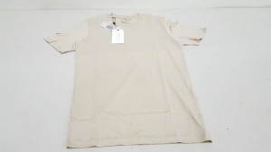 30 X BRAND NEW SELECTED HOMME TUFFET T-SHIRTS IN SIZE XS RRP £18 (TOTAL RRP £540)