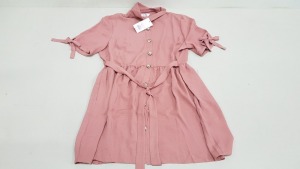 16 X BRAND NEW MISS SELFRIDGE BUTTONED SUMMER DRESS IN UK SIZE 16 RRP £38 (TOTAL RRP £608)