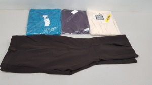 40 PIECE MIXED CLOTHING LOT CONTAINING VARIOUS ITEMS AND STYLES OF CLOTHING (I.E. PANTS, SKIRTS, DRESSES, SHIRTS, BLOUSES, ETC)