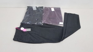 40 PIECE MIXED CLOTHING LOT CONTAINING VARIOUS ITEMS AND STYLES OF CLOTHING (I.E. PANTS, SKIRTS, DRESSES, SHIRTS, BLOUSES, ETC)