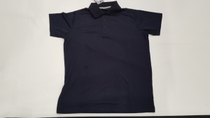 30 X BRAND NEW PAPINI NAVY POLO SHIRTS IN SIZE XS