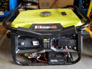 BOHMER-AG 3800K-8 (8HP) GENERATOR (TESTED WORKING)