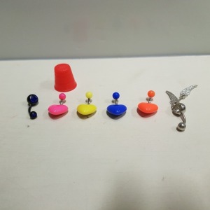 APPROX 500 X BRAND NEW BELLY RING/BARS IN VARIOUS STYLES