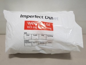 20 X IMPERFECT DUVETS ALL FOR WINTER USE (ALL COMES IN SINGLE BED SIZE)