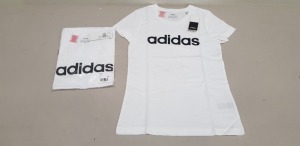 18 X BRAND NEW ADIDAS CREWNECK T SHIRTS UK SIZE 14-15 YEARS