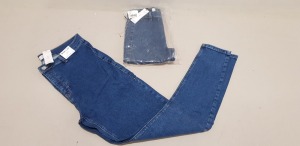 10 X BRAND NEW TOPSHOP BLUE JONI JEANS IN VARIOUS SIZES