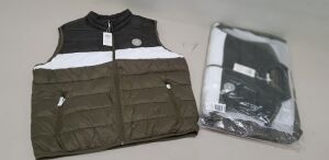 11 X BRAND NEW JACK & JONES MAGIC BODYWARMER SIZE XXL RRP £30.00 (TOTAL RRP £330.00)