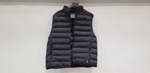 20 X BRAND NEW TOPMAN BLACK GILETS SIZE MEDIUM