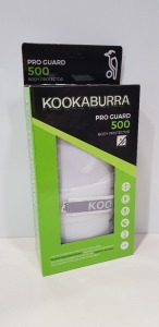 9 X BRAND NEW KOOKABURRA PRO GUARD 500 BODY PROTECTOR ( ADJUSTABLE AND REMOVABLE PROTECTION COMPONETS ) - COMES IN 9 BOXES