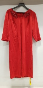 5 X BRAND NEW COLEEN NOLAN RED DRESSES UK SIZE 12