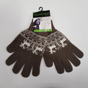 50 X BRAND NEW TOUCHSCREEN GLOVES IN ONE SIZE