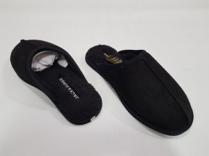 20 X BRAND NEW JACK & JONES ANTHRACITE SLIPPERS SIZE 9