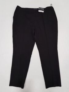 15 X BRAND NEW DOROTHY PERKINS SLIM MACHINE WASHABLE TROUSERS UK SIZE 14 RRP £20.00 (TOTAL RRP £300.00)