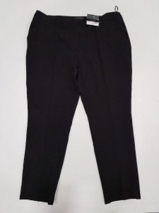 15 X BRAND NEW DOROTHY PERKINS SLIM MACHINE WASHABLE TROUSERS UK SIZE 12 RRP £20.00 (TOTAL RRP £300.00)