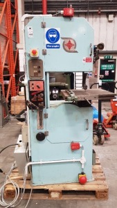 1 X THE MIDSAW ''MINOR'' TOOLROOM BANDSAW, MACHINE No E7207, MACHINE SPEED 60 TO 500 FEET PER MINUTE