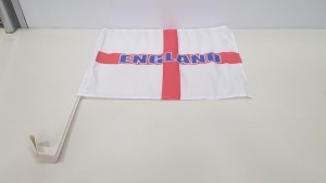 500 ENGLAND FLAGS TO ATTACH ON CAR (10 BOXES)