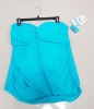 17 X BRAND NEW SPANX TWIST TOP TANKINI ALL IN AQUA COLOUR AND ALL IN (SIZE XL ) RRP $ 34.99 PP TOTAL RRP $ 594.83