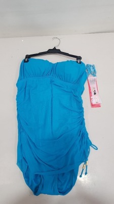 6 X BRAND NEW SPANX ONE PIECE BODY SUIT IN AQUAMARINE STYLE COMES IN (SIZE 14) RRP $ 188.00 PP TOTAL RRP $1128.00