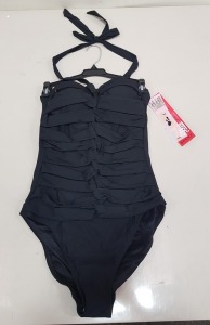 7 X BRAND NEW SPANX ONE PIECE BODYSUIT ALL IN JET BLACK AND ALL IN (SIZE 10 ) RRP $ 188.00 PP TOTAL $ 1316.00
