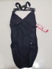 7 X BRAND NEW SPANX HALTER ONE PIECE BODYSUIT IN ALL BLACK ALL IN (SIZE 14 ) RRP $ 188.00 PP TOTAL RRP $ 1316.00