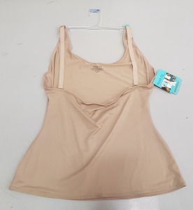 23 X BRAND NEW SPANX OPEN BUST CAMI IN NUDE COLOUR ALL IN ( SIZE 2X ) RRP $ 30.00 PP TOTAL RRP $ 690.00