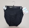 30 X BRAND NEW SPANX TUMMY TAMING SWIM BRIEFS FULL COVERAGE BOTTOMS ALL IN JET BLACK AND ALL IN ( XL ) RRP $ 29.99 PP TOTAL RRP $ 899.70