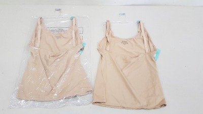 72 X BRAND NEW SPANX OPEN BUST CAMI IN NUDE COLOUR ALL IN SIZE ( 2 X ) - COMES IN 3 LARGE BOXES