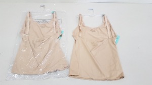 72 X BRAND NEW SPANX OPEN BUST CAMI IN NUDE COLOUR ALL IN SIZE ( 2 X ) - COMES IN 3 LARGE BOXES