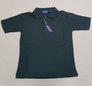 46 X BRAND NEW PAPINI POLO SHIRTS IN BOTTLE IN SIZE 3-4 YEARS