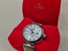 OMEGA LADYMATIC CO-AXIAL STEEL BRACELET WATCH DIAMOND DOT DIAL REF 425.30.34.205.5001 SERIAL NO 851858663 34MMDIAL PURCHASE DATE 4/12/11 VALUATION FOR INSURANCE PURPOSES £2800 - 2