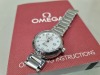 OMEGA LADYMATIC CO-AXIAL STEEL BRACELET WATCH DIAMOND DOT DIAL REF 425.30.34.205.5001 SERIAL NO 851858663 34MMDIAL PURCHASE DATE 4/12/11 VALUATION FOR INSURANCE PURPOSES £2800 - 5