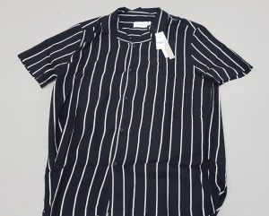 30 X BRAND NEW TOPMAN SHIRTS SIZE MEDIUM RRP £ 25.00 ( TOTAL RRP £ 750.00 )