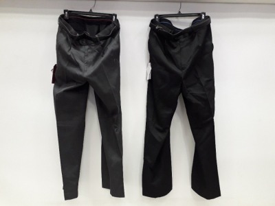100 X BRAND NEW WINTERBOTTOM TROUSERS IN VARIOUS COLOURS AND BOYS SIZES