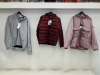 5 X BRAND NEW WEEKEND OFFENDER LIGHT JACKETS INFOXGLOVE, GINGER, BLUEPRINT AND PAVEMENT SIZE XXL AND S