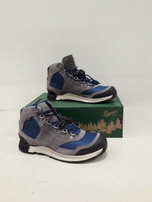 1 X BRAND NEW DANNER GORE-TEX WATERPROOF BREATHABLE LINING DUAL ENSITY MIDSOLE VIBRAM OVERLOOK OUTSOLE WITH MEGAGRIP IN VOLCANIC GLASS UK SIZE 11