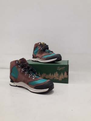 1 X BRAND NEW DANNER GORE-TEX WATERPROOF BREATHABLE LINING DUAL ENSITY MIDSOLE VIBRAM OVERLOOK OUTSOLE WITH MEGAGRIP IN DARK EARTH UK SIZE 11