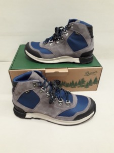 1 X BRAND NEW DANNER GORE-TEX WATERPROOF BREATHABLE LINING DUAL ENSITY MIDSOLE VIBRAM OVERLOOK OUTSOLE WITH MEGAGRIP IN VOLCANIC GLASS UK SIZE 10