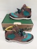 1 X BRAND NEW DANNER GORE-TEX WATERPROOF BREATHABLE LINING DUAL ENSITY MIDSOLE VIBRAM OVERLOOK OUTSOLE WITH MEGAGRIP IN DARK EARTH UK SIZE 9