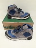 1 X BRAND NEW DANNER GORE-TEX WATERPROOF BREATHABLE LINING DUAL ENSITY MIDSOLE VIBRAM OVERLOOK OUTSOLE WITH MEGAGRIP IN VOLCANIC GLASS UK SIZE 8