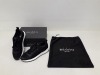 1 X BRAND NEW BELVOTTI POLETTI BLACK TRAINERS UK SIZE 9