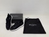 1 X BRAND NEW BELVOTTI POLETTI BLACK TRAINERS UK SIZE 8